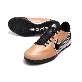 Chuteira Nike Tiempo Legend 9 Futsal Pro Gold