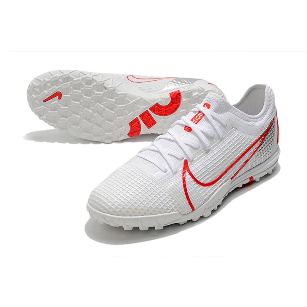 Chuteira Nike Zoom Mercurial Vapor 14 Society Pro Branco/Vermelho