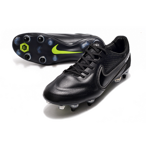 Chuteira Nike Tiempo Legend 9 Elite All Black SG-Pro Trava-mista