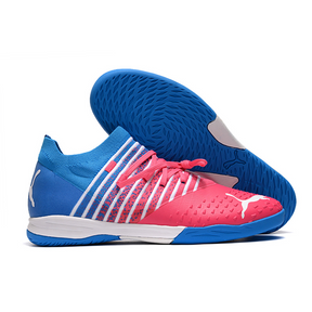 Chuteira Puma Future Z 1.3 Futsal Rosa/Azul