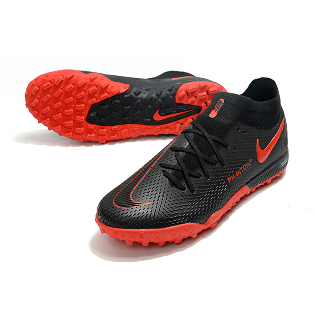 Chuteira Nike Phantom GT Society Elite DF Preto/Vermelho