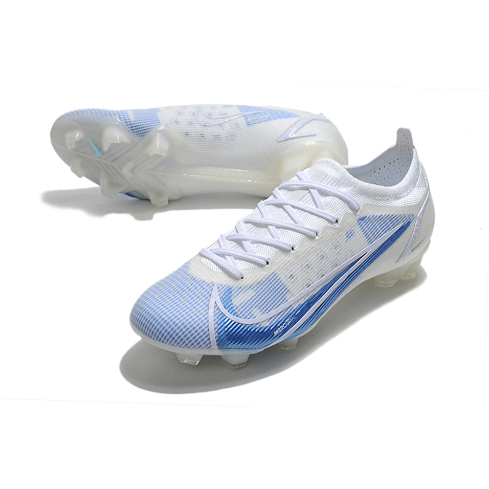 Chuteira Nike Mercurial Vapor 14 Elite Branco/Azul