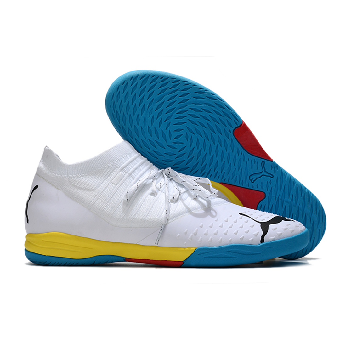 Chuteira Puma Future Z 1.3 Futsal Branco/Colorido