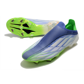 Chuteira Adidas X Speedflow + Azul/Verde