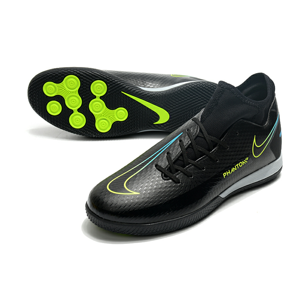 Chuteira Nike Phantom GT Futsal Pro Preto Black x Prism