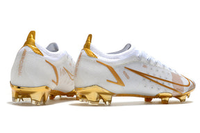 Chuteira Nike Mercurial Vapor 14 Elite Branco/Dourado