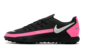 Chuteira Nike Phantom GT Society Academy Preto/Rosa