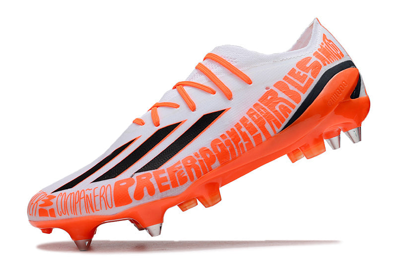 Chuteira Adidas Speedportal 1 SG-Pro Trava-mista Messi Balon Te Adoro