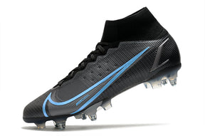 Chuteira Nike Mercurial Superfly 8 Elite Black SG-Pro Trava-mista