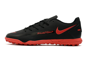 Chuteira Nike Phantom GT Society Academy Preto/Vermelho