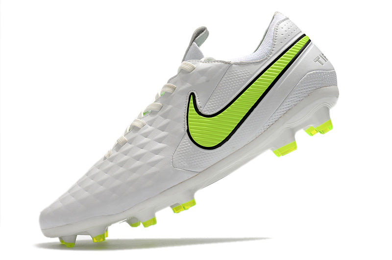 Chuteira Nike Tiempo Legend 8 Elite Branco/Verde