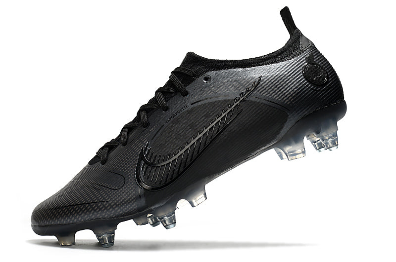 Chuteira Nike Mercurial Vapor 14 Elite All Black SG-Pro Trava-mista