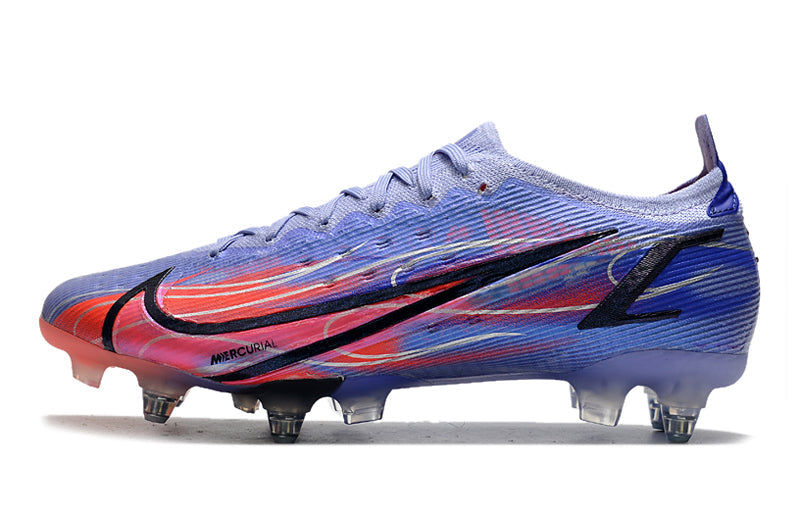 Chuteira Nike Mercurial Vapor 14 Elite KM Flames SG-Pro Trava-mista