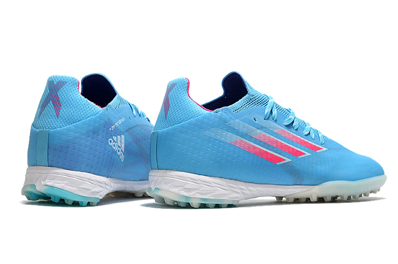 Chuteira Adidas X Speedflow .1 Society Sapphire Edge