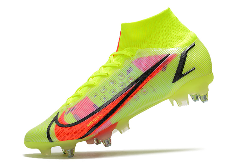 Chuteira Nike Mercurial Superfly 8 Elite Motivation SG-Pro Trava-mista