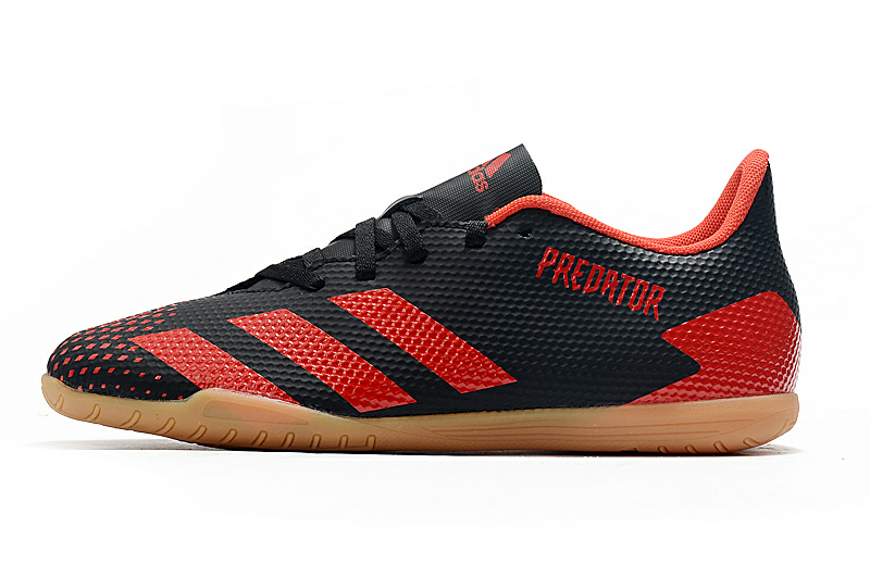 Chuteira Adidas Predator 20.4 Futsal Preto/Vermelho