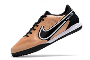 Chuteira Nike Tiempo Legend 9 Futsal Pro Gold