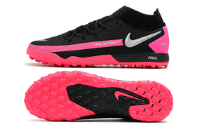 Chuteira Nike Phantom GT Society Elite DF Preto/Rosa