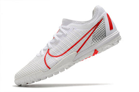 Chuteira Nike Zoom Mercurial Vapor 14 Society Pro Branco/Vermelho