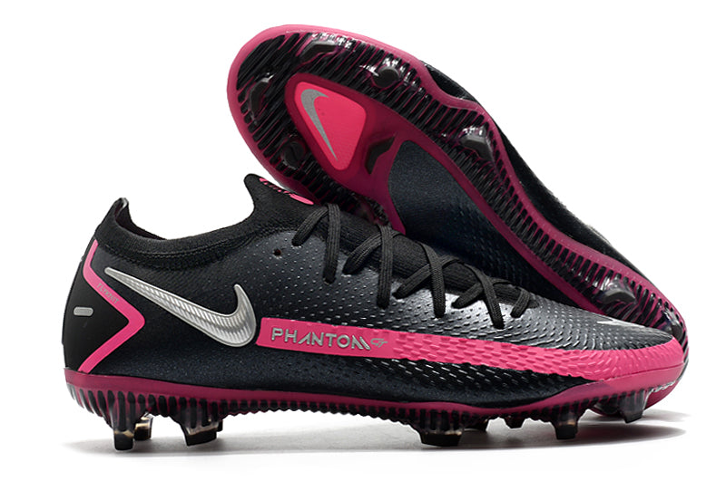 Chuteira Nike Phantom GT Elite Preto/Rosa