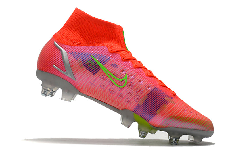 Chuteira Nike Mercurial Superfly 8 Elite Spectrum SG-Pro Trava-mista