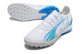 Chuteira Puma Ultra Ultimate Society Branco/Azul