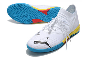 Chuteira Puma Future Z 1.3 Futsal Branco/Colorido