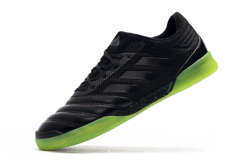 Chuteira Adidas Copa 20.1 Futsal Preto/Verde