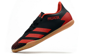 Chuteira Adidas Predator 20.4 Futsal Preto/Vermelho