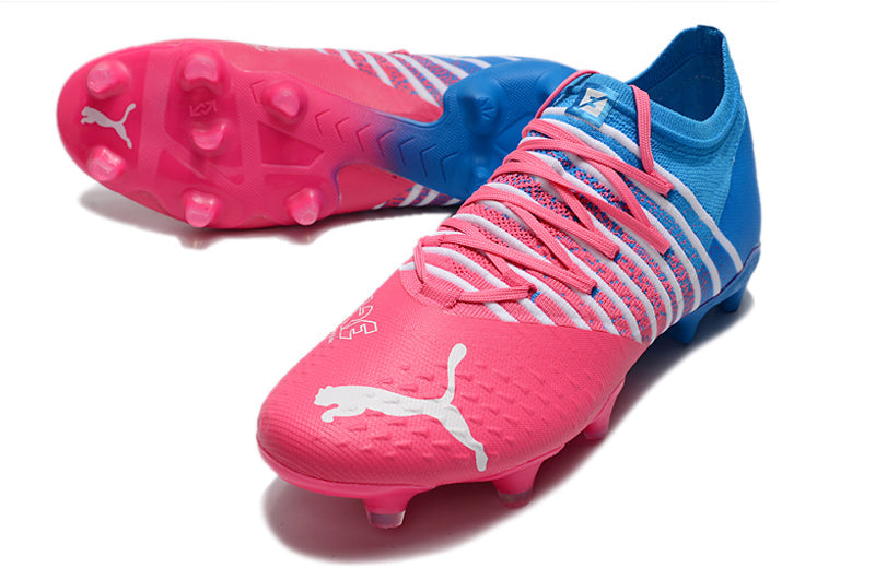 Chuteira Puma Future Z 1.3 Rosa/Azul