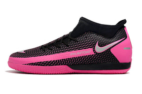 Chuteira Nike Phantom GT Futsal Pro Preto/Rosa