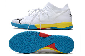 Chuteira Puma Future Z 1.3 Futsal Branco/Colorido