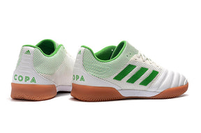 Chuteira Adidas Copa 20.1 Futsal Branco/Verde