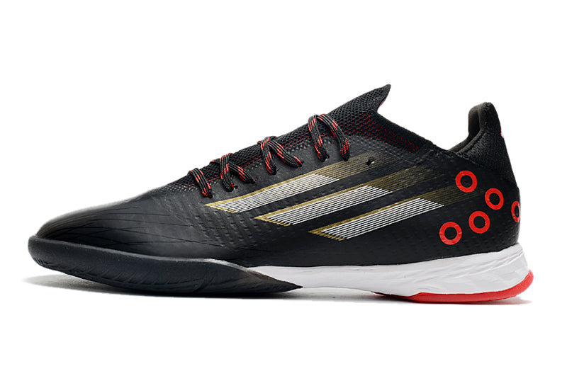 Chuteira Adidas X Speedflow. 1 Futsal Preto/Vermelho