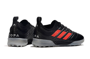 Chuteira Adidas Copa 20.1 Society Preto/Vermelho