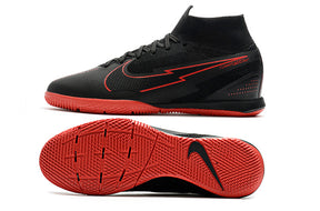 Chuteira Nike Mercurial Superfly 8 Futsal Elite Preto/Vermelho