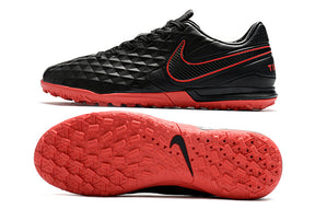 Chuteira Nike Tiempo Legend 8 Society Pro Preto/Vermelho