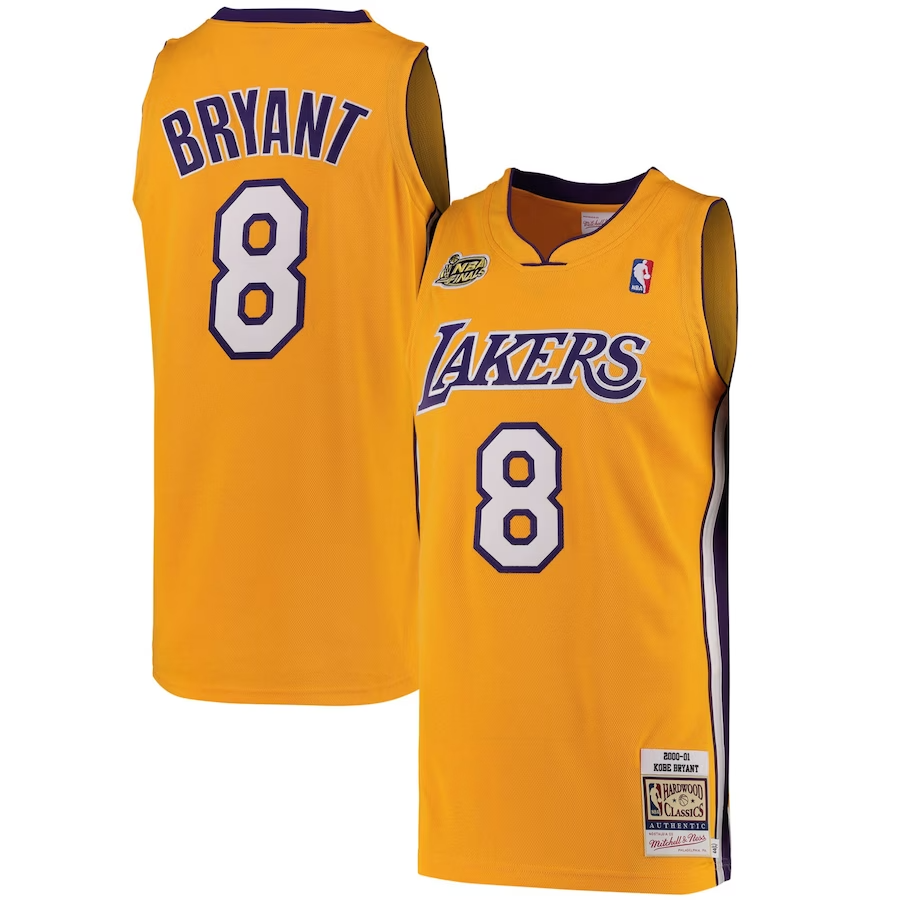 Regata Classica Mitchell & Ness Los Angeles Lakers "Bryant" N° 8