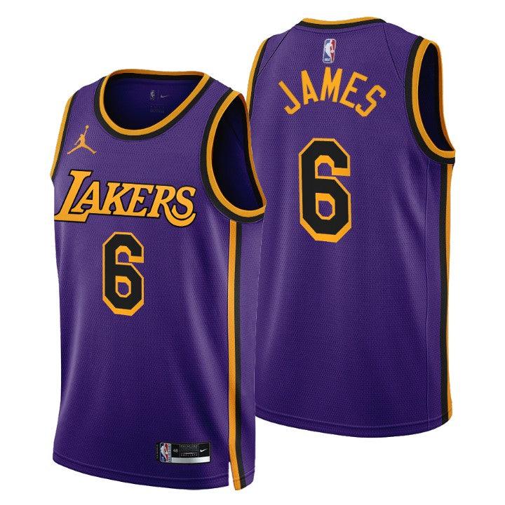 Regata Nike Swingman Los Angeles Lakers "James" N° 6 - Center Esportes Store